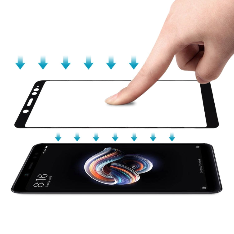 Ultra Thin 9H 3D HD Anti-burst Full Screen Carbon Fiber Tempered Glass Film for Xiaomi Redmi Note 5