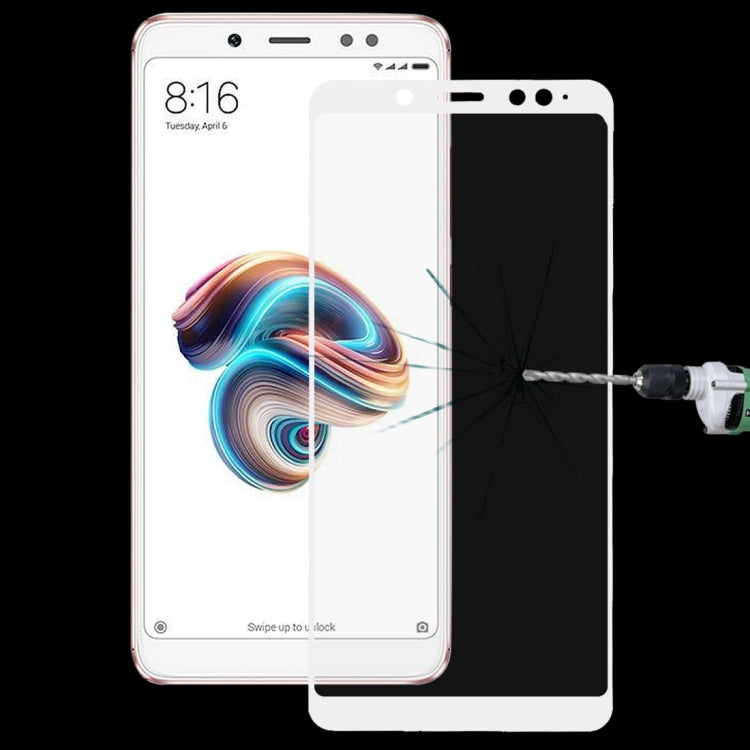 Ultra Thin 9H 3D HD Anti-burst Full Screen Carbon Fiber Tempered Glass Film for Xiaomi Redmi Note 5