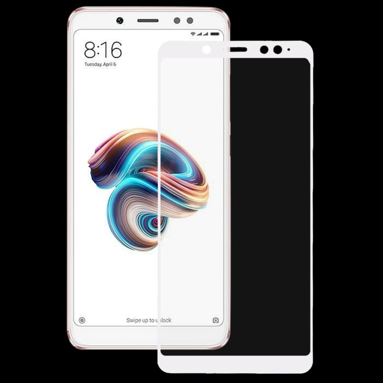 Ultra Thin 9H 3D HD Anti-burst Full Screen Carbon Fiber Tempered Glass Film for Xiaomi Redmi Note 5