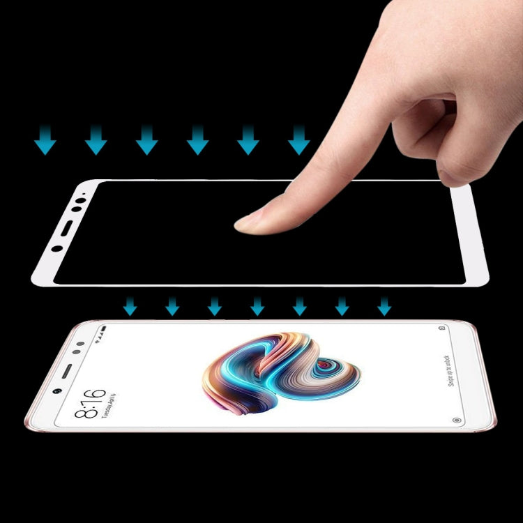 Ultra Thin 9H 3D HD Anti-burst Full Screen Carbon Fiber Tempered Glass Film for Xiaomi Redmi Note 5