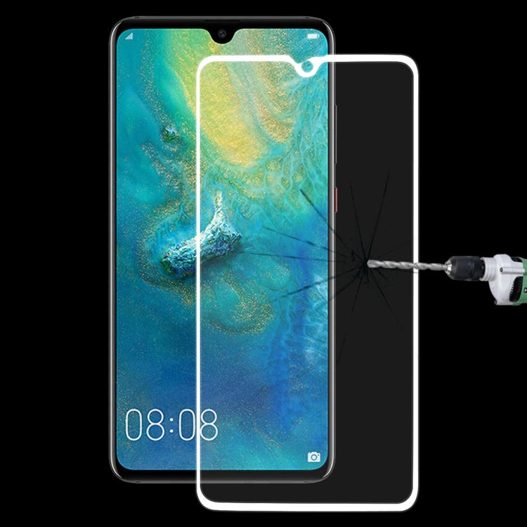 Ultra Thin 9H 3D HD Anti-burst Full Screen Carbon Fiber Tempered Glass Film for Huawei Mate 20