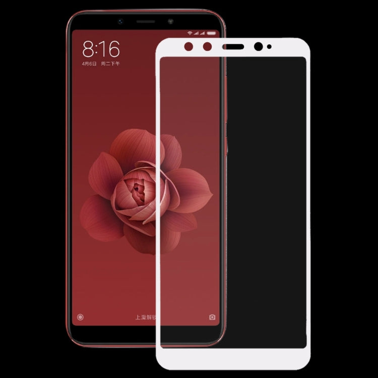 Ultra Thin 9H 3D HD Anti-burst Full Screen Carbon Fiber Tempered Glass Film for Xiaomi Mi 6X / A2