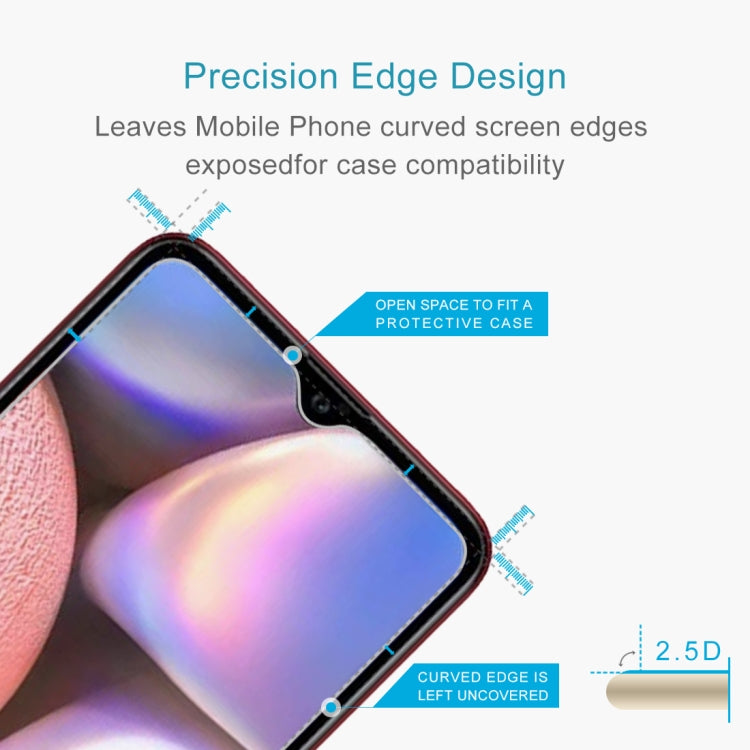10 PCS 0.26mm 9H 2.5D Tempered Glass Film for Galaxy A10s
