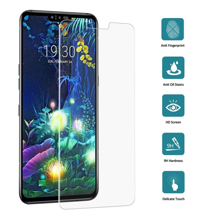 9H 3D Transparent Full Screen Tempered Glass Film for LG V50 ThinQ 5G