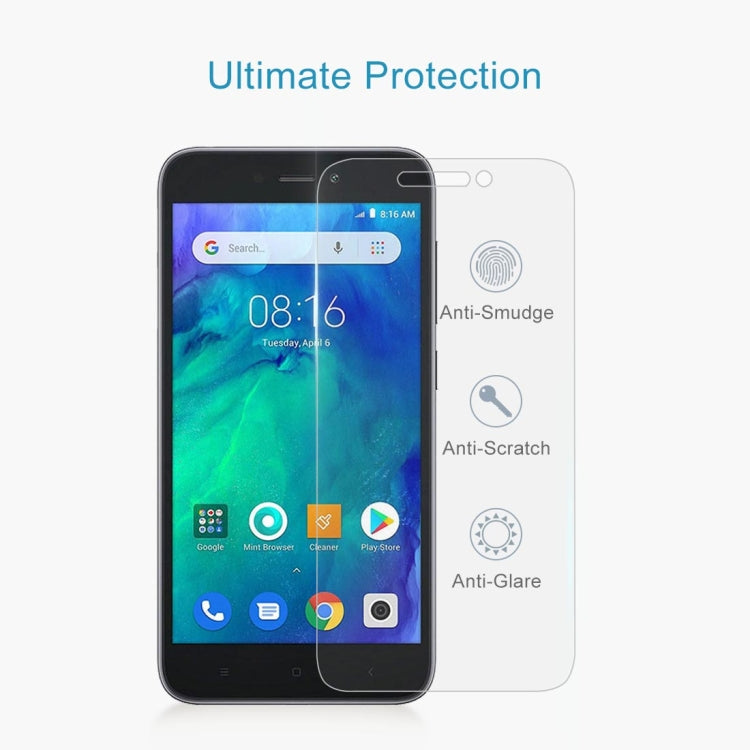 10 PCS 0.26mm 9H 2.5D Tempered Glass Film for Xiaomi Redmi Go