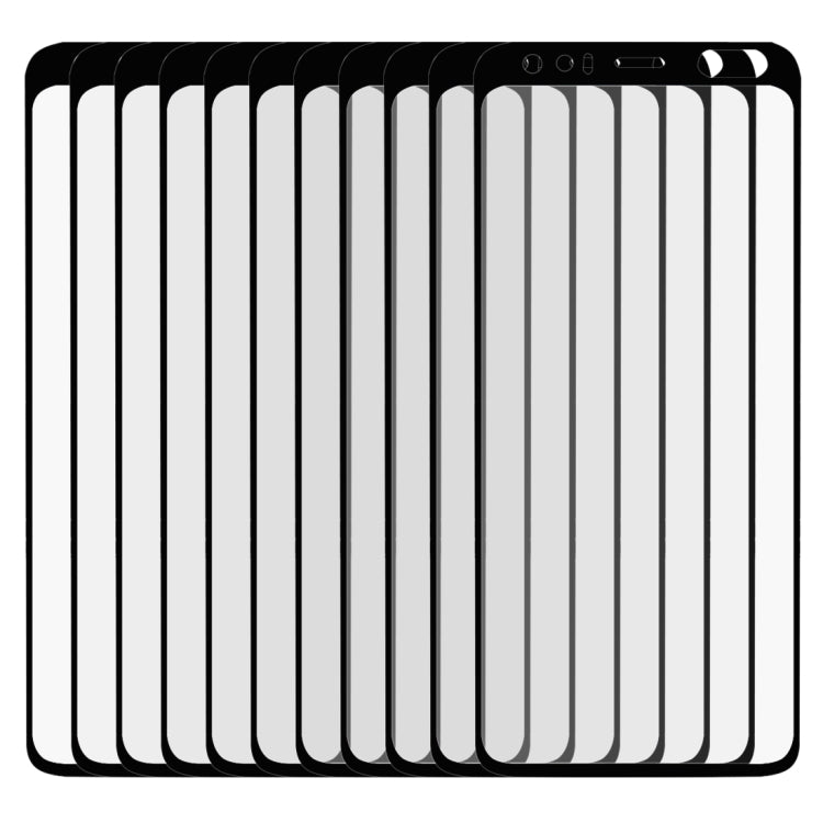 25 PCS Full Glue Full Screen Tempered Glass Film for Google Pixel 4