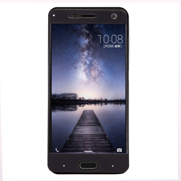 For ZTE nubia M2 Lite 0.3mm 9H Surface Hardness 2.5D Curved Silk-screen Full Screen Tempered Glass Screen Protector(Black)