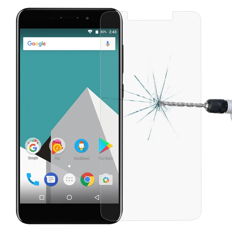 vernee for  M5 9H Surface Hardness 2.5D Arc Edge Full Screen Tempered Glass Film Screen Protector