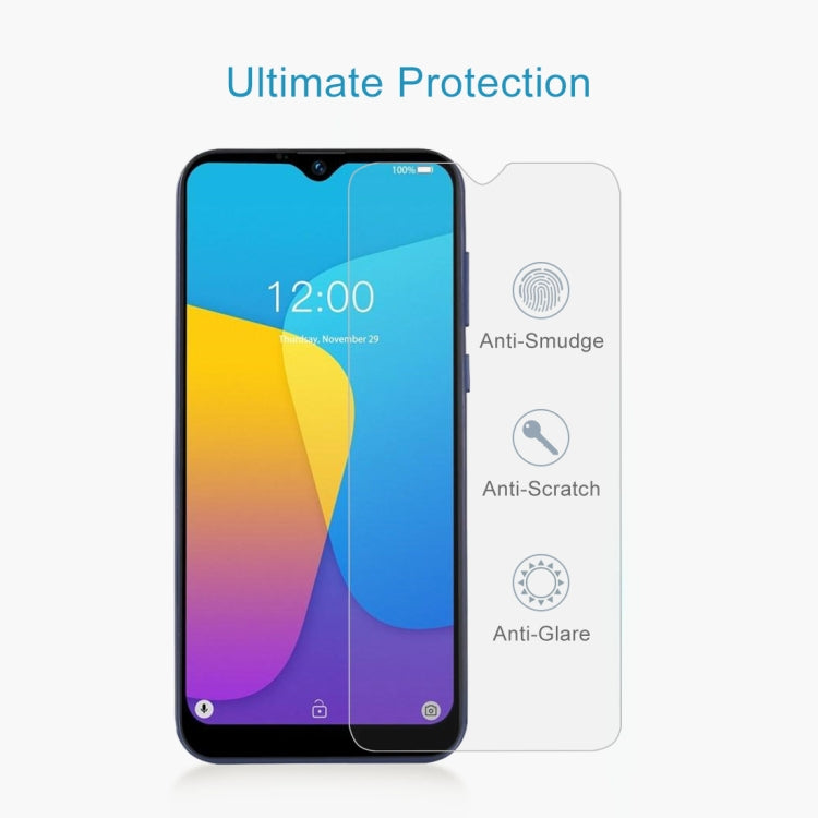 For Doogee X90 50 PCS 0.26mm 9H 2.5D Tempered Glass Film