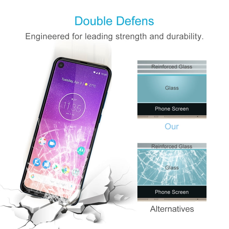 0.26mm 9H 2.5D Tempered Glass Film for Motorola One Vision