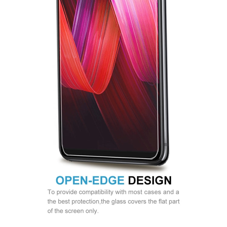 50 PCS 9H 2.5D Tempered Glass Film for OPPO R15 / R15 Pro