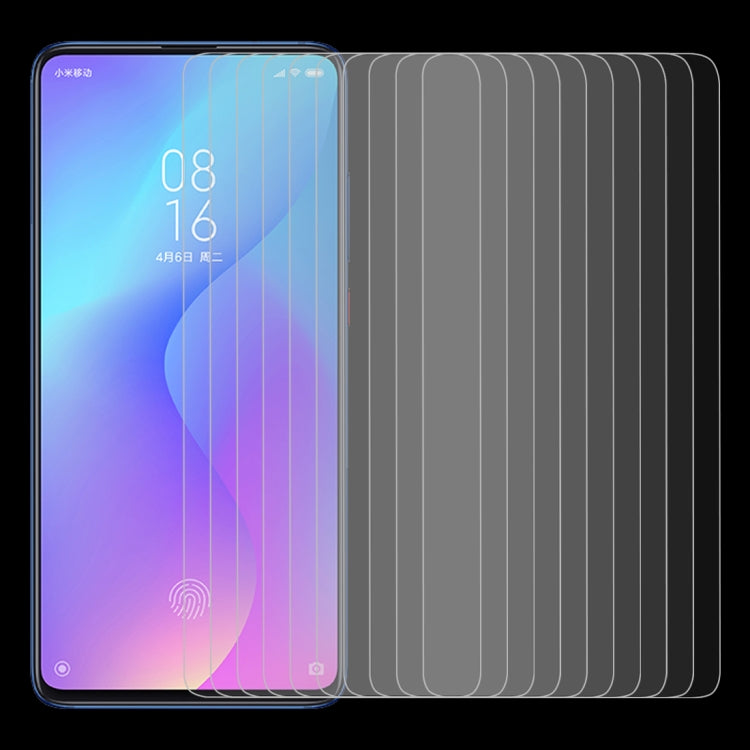 10 PCS 0.26mm 9H 2.5D Tempered Glass Film for Xiaomi Redmi K20 / K20 Pro / K20 Pro Premium
