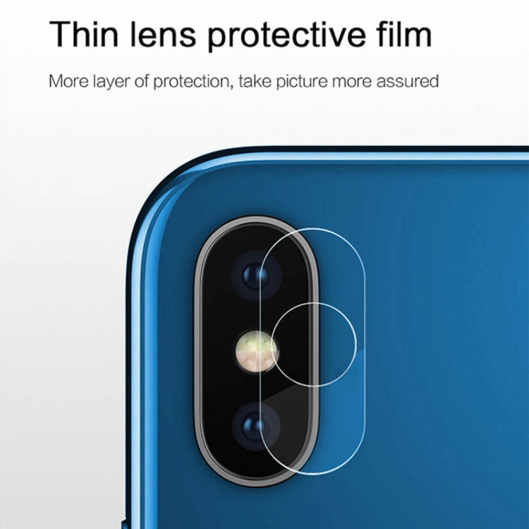 0.3mm 2.5D Transparent Rear Camera Lens Protector Tempered Glass Film for Xiaomi Mi Max 3