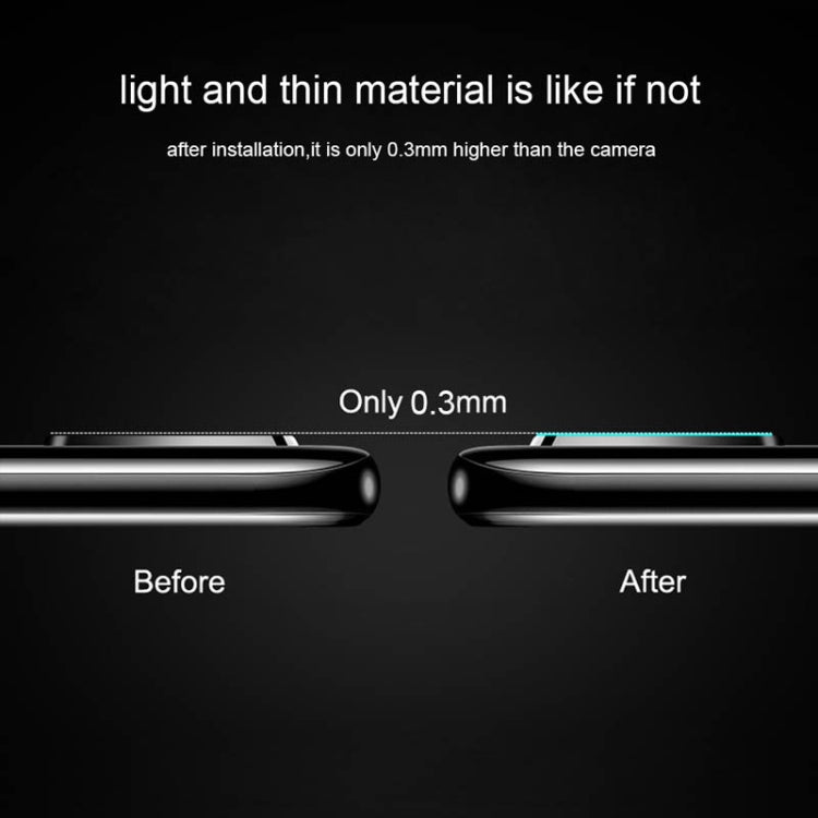 0.3mm 2.5D Transparent Rear Camera Lens Protector Tempered Glass Film for Xiaomi Mi Max 3