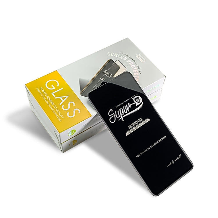 25 PCS MIETUBL For OPPO Reno 10x zoom Fingerprint Proof Full Screen Tempered Glass Film