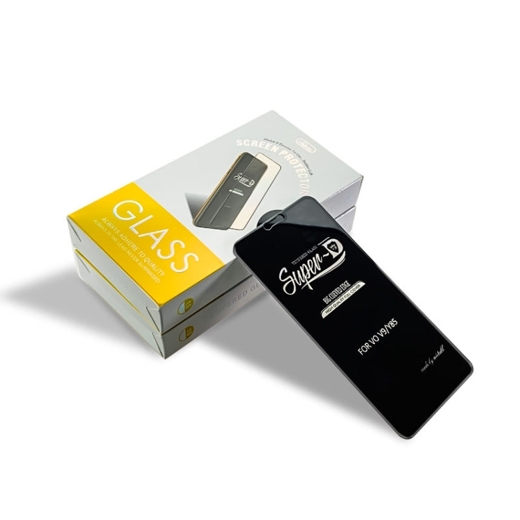 25 PCS MIETUBL For Vivo V9 / Y85 Fingerprint Proof Full Screen Tempered Glass Film