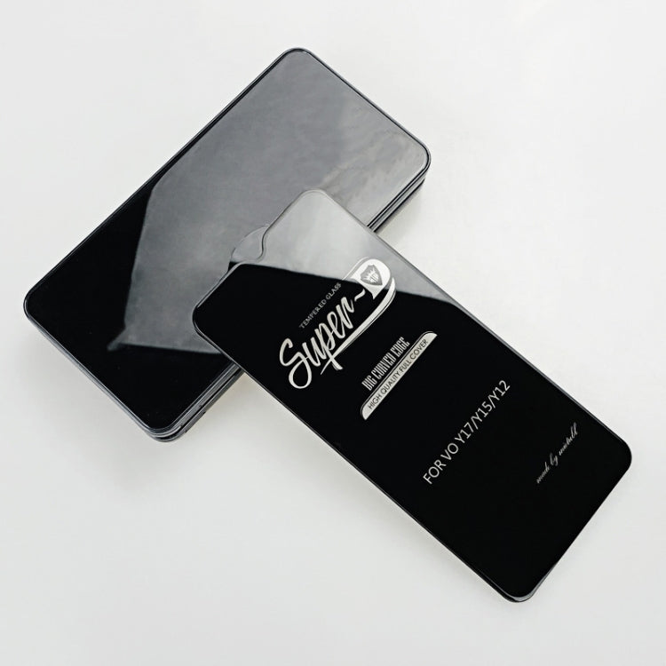 25 PCS MIETUBL For Vivo Y17 Fingerprint Proof Full Screen Tempered Glass Film