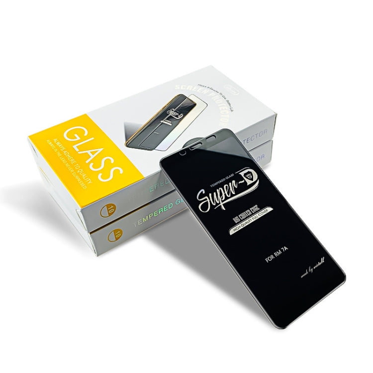 25 PCS MIETUBL For Xiaomi Redmi 7A Fingerprint Proof Full Screen Tempered Glass Film