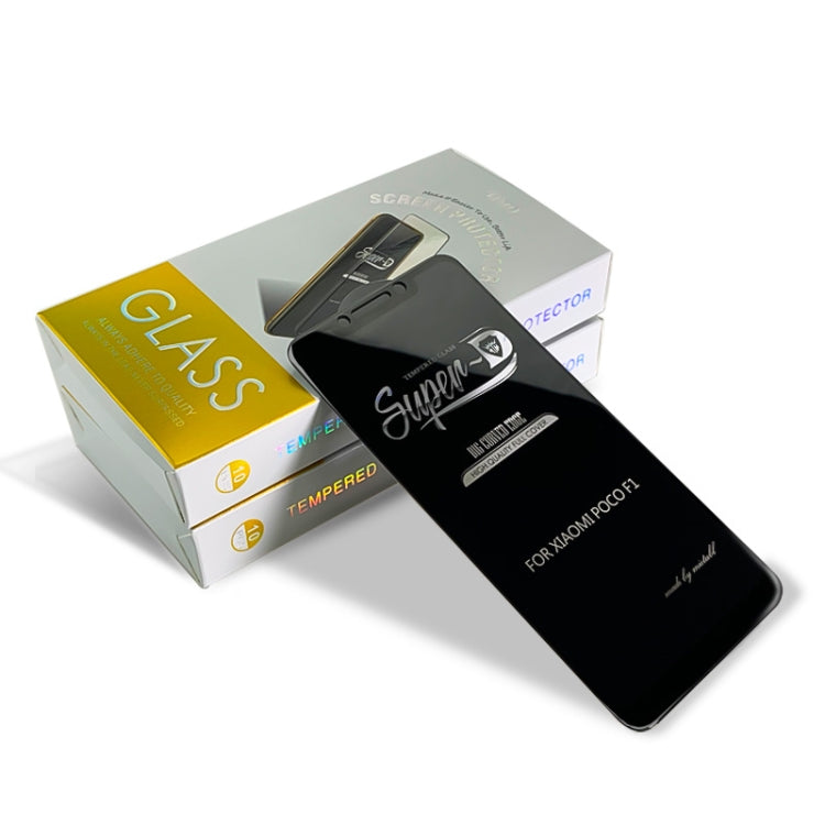 25 PCS MIETUBL For Xiaomi Pocophone F1 Fingerprint Proof Full Screen Tempered Glass Film