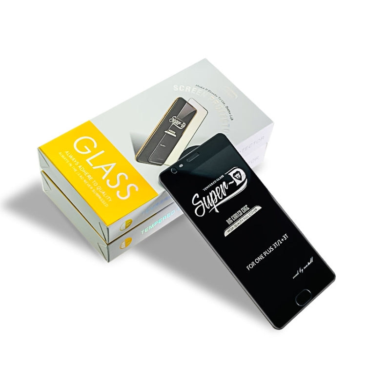 25 PCS MIETUBL For Oneplus 3T Fingerprint Proof Full Screen Tempered Glass Film