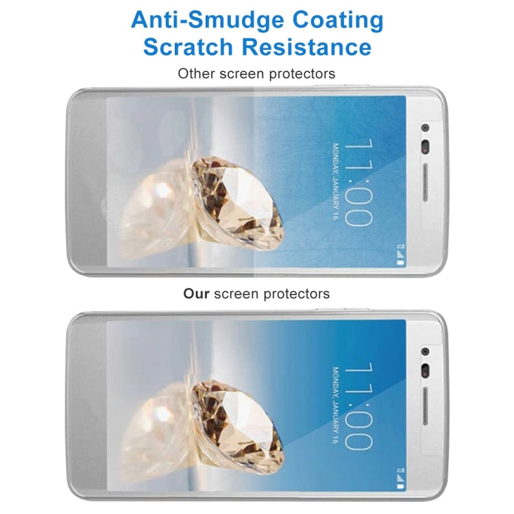 100 PCS for LG Aristo 2 0.26mm 9H Surface Hardness 2.5D Explosion-proof Tempered Glass Screen Film