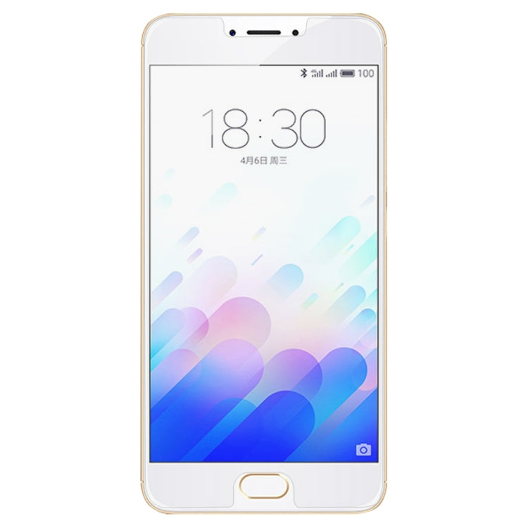 10 PCS for Meizu M3 Note / Meilan Note 3 0.26mm 9H Surface Hardness 2.5D Explosion-proof Tempered Glass Screen Film