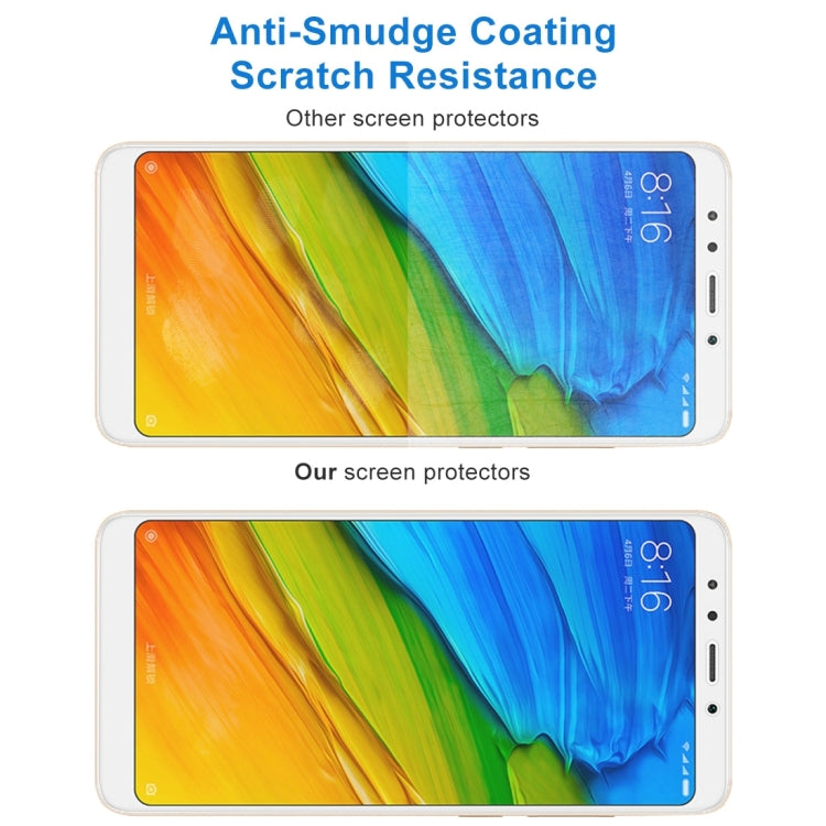 2 PCS for Xiaomi Redmi 5 0.26mm 9H Surface Hardness 2.5D Explosion-proof Tempered Glass Screen Film