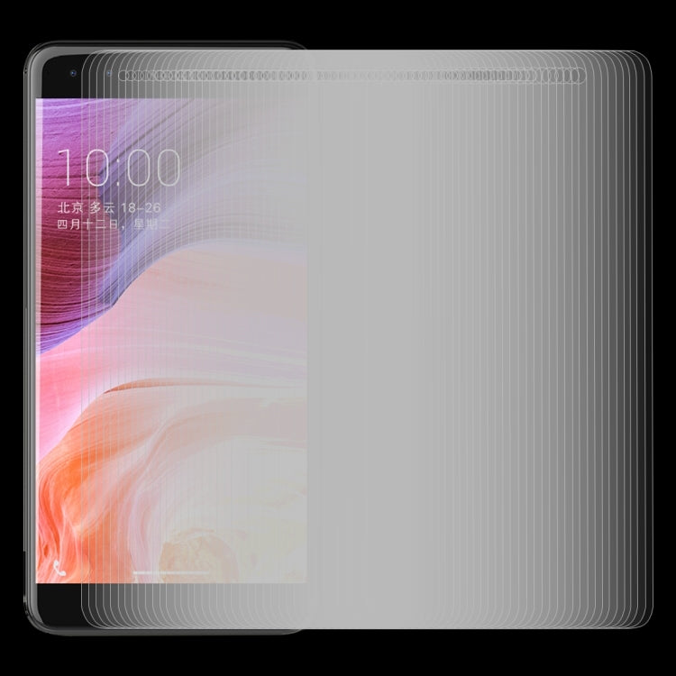 100 PCS for ZTE Blade A3 (2017) 0.26mm 9H Surface Hardness 2.5D Explosion-proof Tempered Glass Screen Film