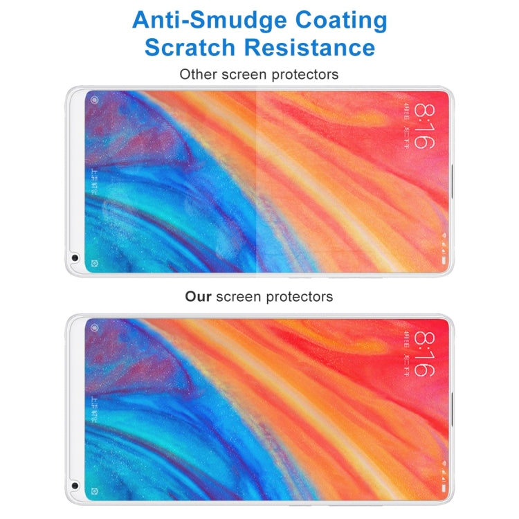 50 PCS for  Xiaomi Mi Mix 2s 0.26mm 9H Surface Hardness 2.5D Explosion-proof Tempered Glass Screen Film, No Retail Package