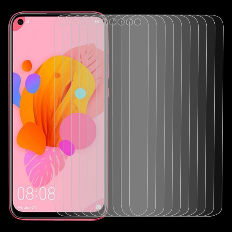 10 PCS 0.26mm 9H 2.5D Tempered Glass Film for Huawei nova 5