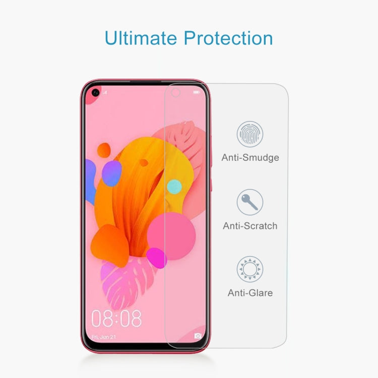 100 PCS 0.26mm 9H 2.5D Tempered Glass Film for Huawei nova 5/Nova 5 pro