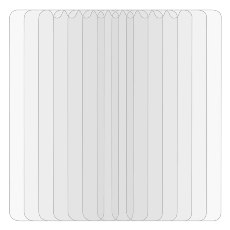 50 PCS For Nokia 7.2 2.5D Non-Full Screen Tempered Glass Film