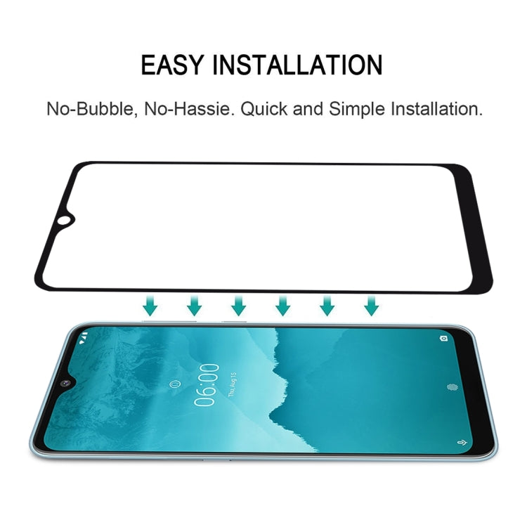 25 PCS For Nokia 6.2 Full Cover ScreenProtector Tempered Glass Film