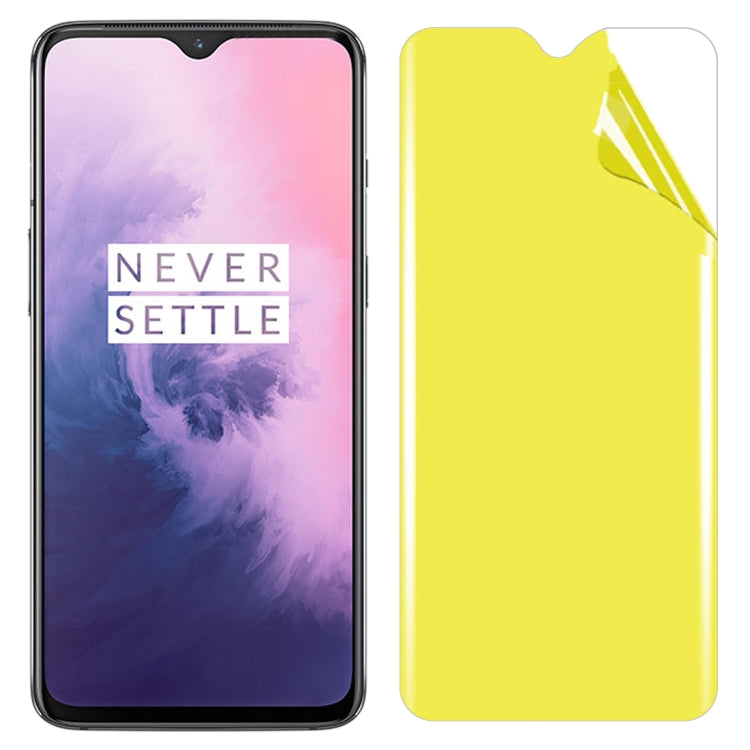 Soft TPU Full Coverage Front Screen Protector for Oneplus 7