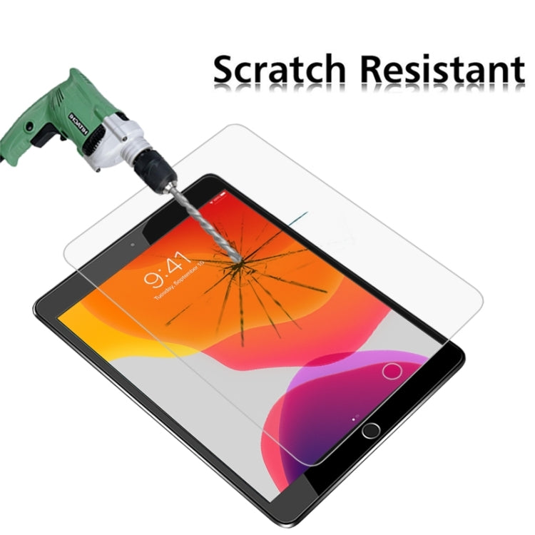 25 PCS For iPad 10.2 2021 / 2020 / 2019 9H 2.5D Tempered Glass Film