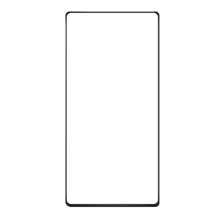 For Galaxy Note 10  Full Glue 3D Curved Edge Tempered Glass Film, Fingerprint Unlock Is Supported(Black)