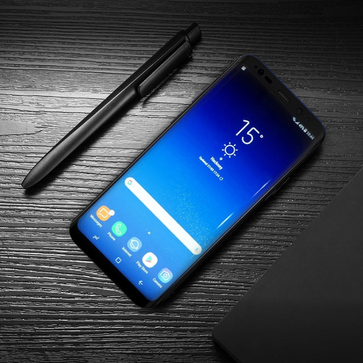 Lenuo DF for Galaxy S9+ 0.3mm 9H Surface Hardness 3D Full Screen Tempered Glass Screen Film(Black)