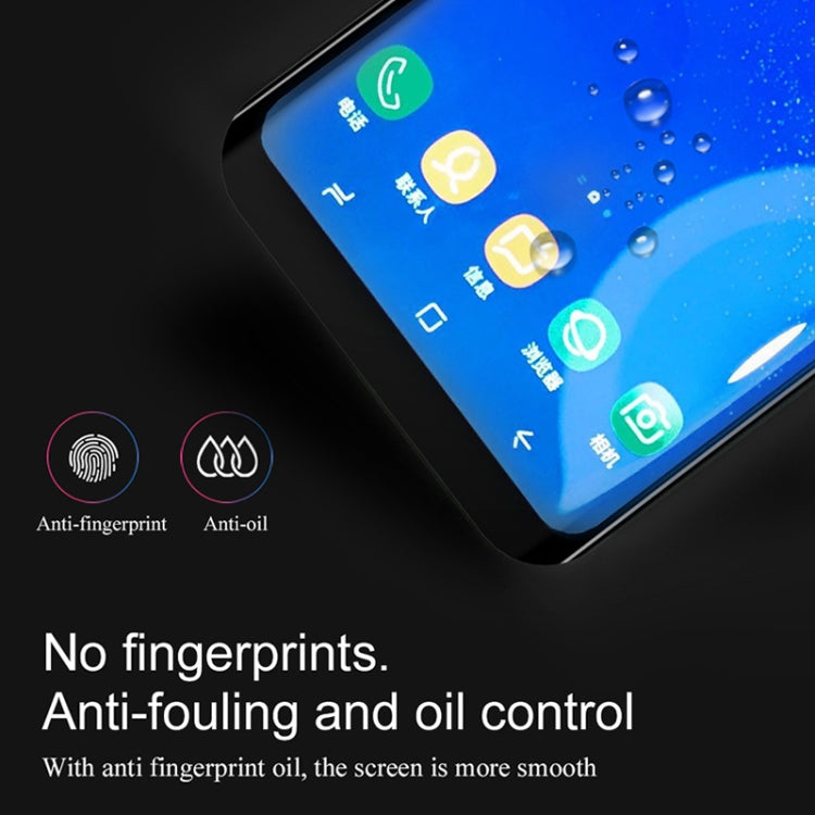 Lenuo DF for Galaxy S9+ 0.3mm 9H Surface Hardness 3D Full Screen Tempered Glass Screen Film(Black)
