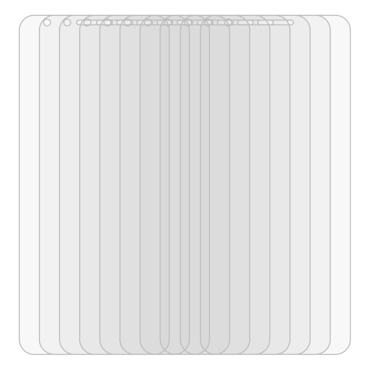 50 PCS 0.26mm 9H 2.5D Tempered Glass Film for Google Pixel 3A