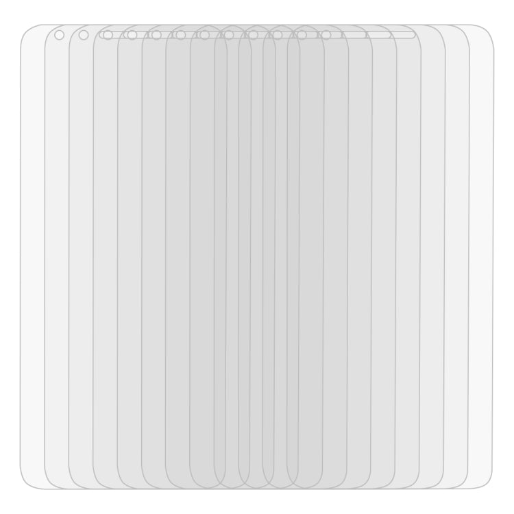 50 PCS 0.26mm 9H 2.5D Tempered Glass Film for Google Pixel 3A XL