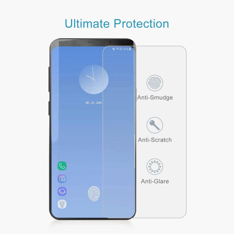 10 PCS 0.26mm 9H 2.5D Explosion-proof Tempered Glass Film for Galaxy S10,Screen Fingerprint Unlocking is Not Supported