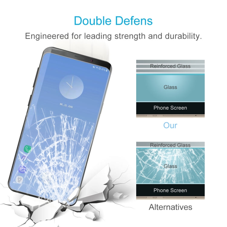 10 PCS 0.26mm 9H 2.5D Explosion-proof Tempered Glass Film for Galaxy S10,Screen Fingerprint Unlocking is Not Supported