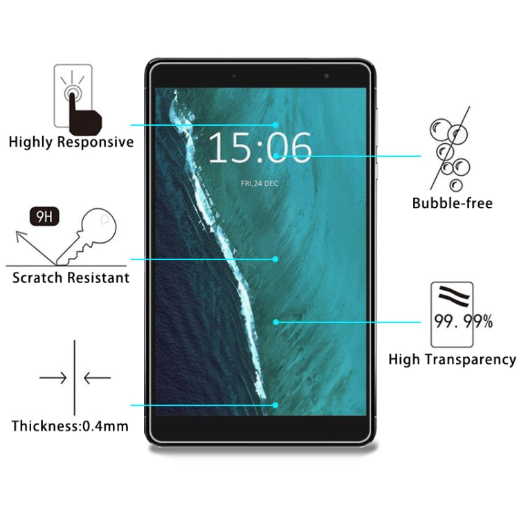 Anti-scratch 9H HD Tempered Glass Film for CHUWI Hi8 SE Tablet PC