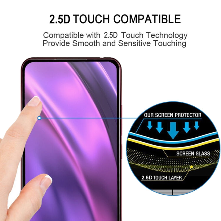 0.3mm 9H 2.5D Full Screen Tempered Glass Film for Vivo NEX Dual Display