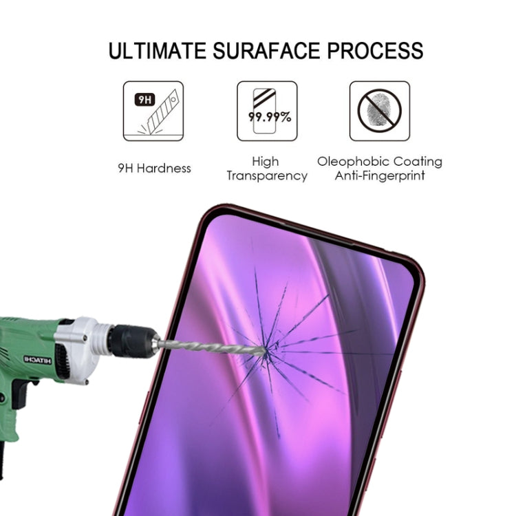 0.3mm 9H 2.5D Full Screen Tempered Glass Film for Vivo NEX Dual Display