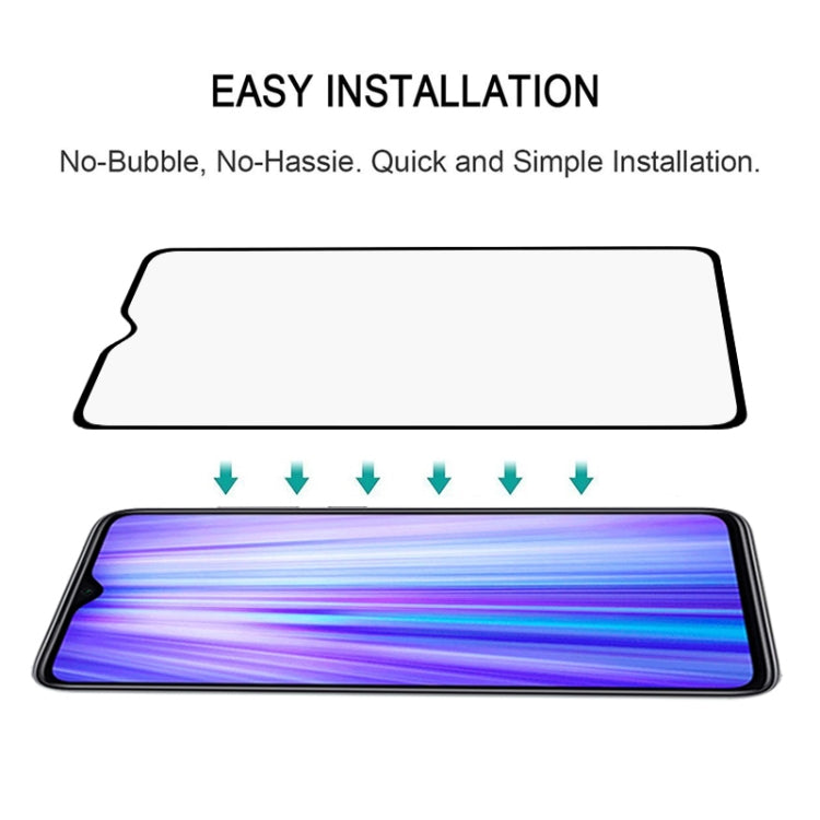 25 PCS Full Cover ScreenProtector Tempered Glass Film for Xiaomi Redmi Note 8 Pro