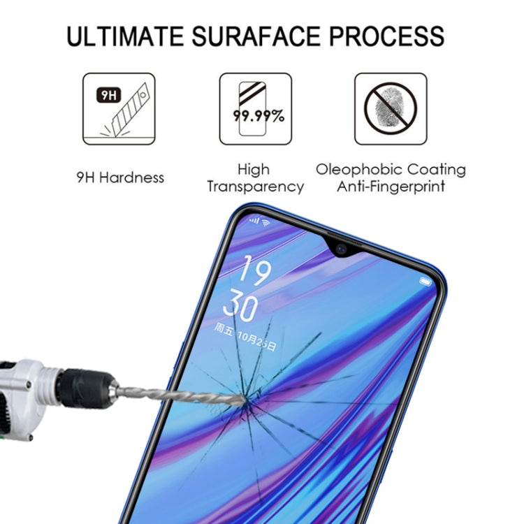 25 PCS Full Cover ScreenProtector Tempered Glass Film for OPPO A9