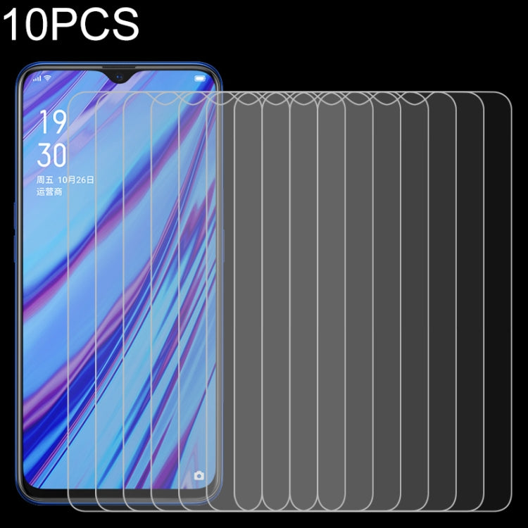 10 PCS for OPPO A9X Ultra Slim 9H 2.5D Tempered Glass Screen Protective Film