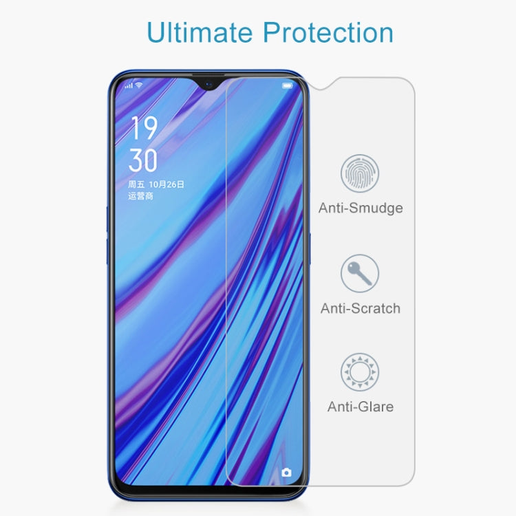 10 PCS for OPPO A9X Ultra Slim 9H 2.5D Tempered Glass Screen Protective Film