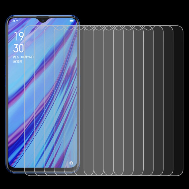 10 PCS for OPPO A9X Ultra Slim 9H 2.5D Tempered Glass Screen Protective Film